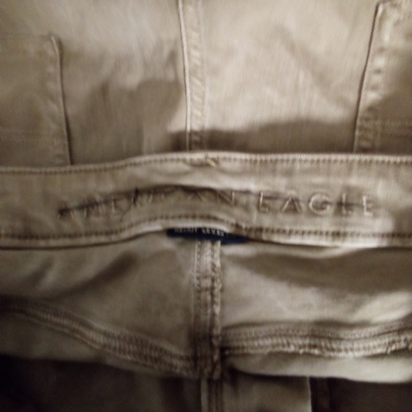 American Eagle By Payless Tan Jean Shorts Casual Style ( Box FN ) - Picture 3 of 3